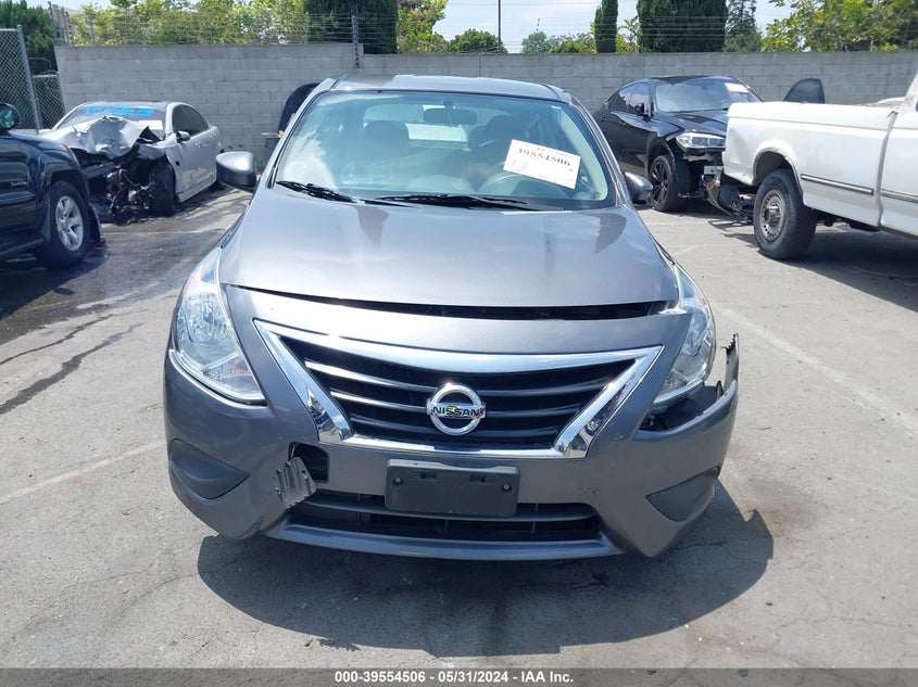 2019 Nissan Versa S/S Plus/Sv VIN: 3N1CN7AP2KL850739 Lot: 39554506
