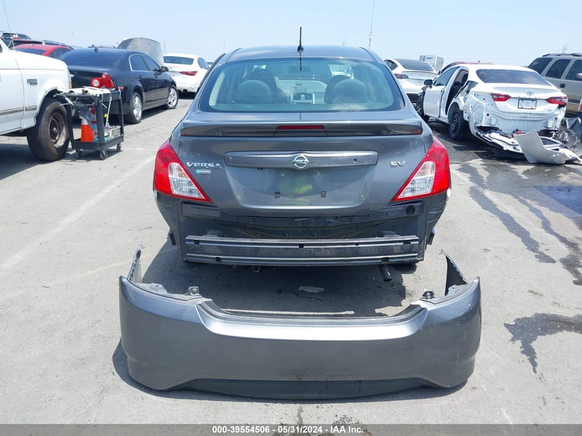 2019 Nissan Versa S/S Plus/Sv VIN: 3N1CN7AP2KL850739 Lot: 39554506