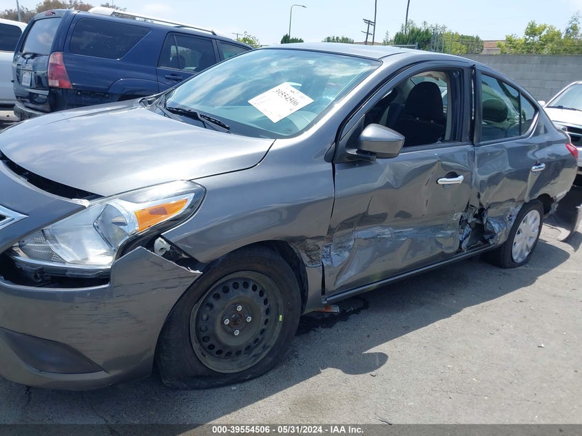2019 Nissan Versa S/S Plus/Sv VIN: 3N1CN7AP2KL850739 Lot: 39554506