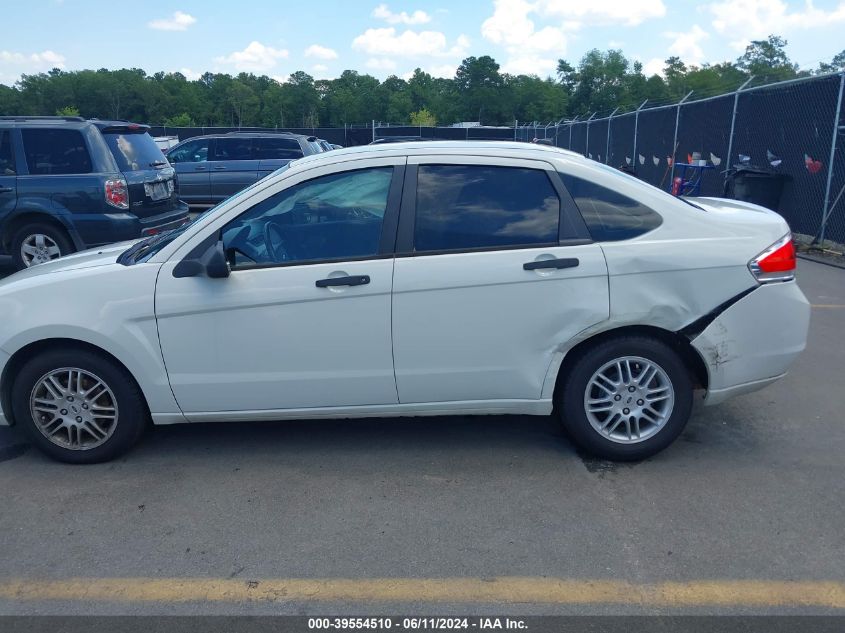 2011 Ford Focus Se VIN: 1FAHP3FN1BW193588 Lot: 39554510