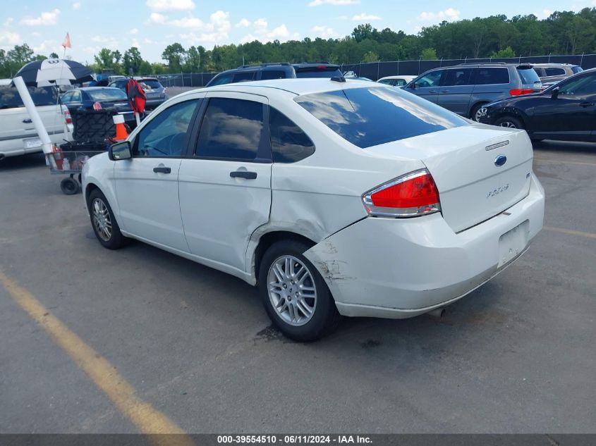 2011 Ford Focus Se VIN: 1FAHP3FN1BW193588 Lot: 39554510