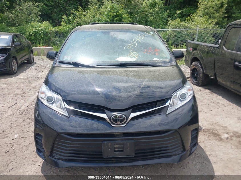 2020 Toyota Sienna Le VIN: 5TDKZ3DC0LS043517 Lot: 39554511
