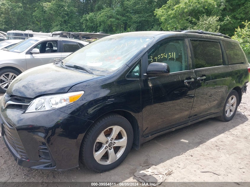 2020 Toyota Sienna Le VIN: 5TDKZ3DC0LS043517 Lot: 39554511