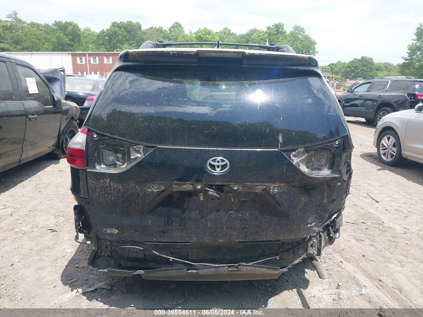 2020 Toyota Sienna Le VIN: 5TDKZ3DC0LS043517 Lot: 39554511