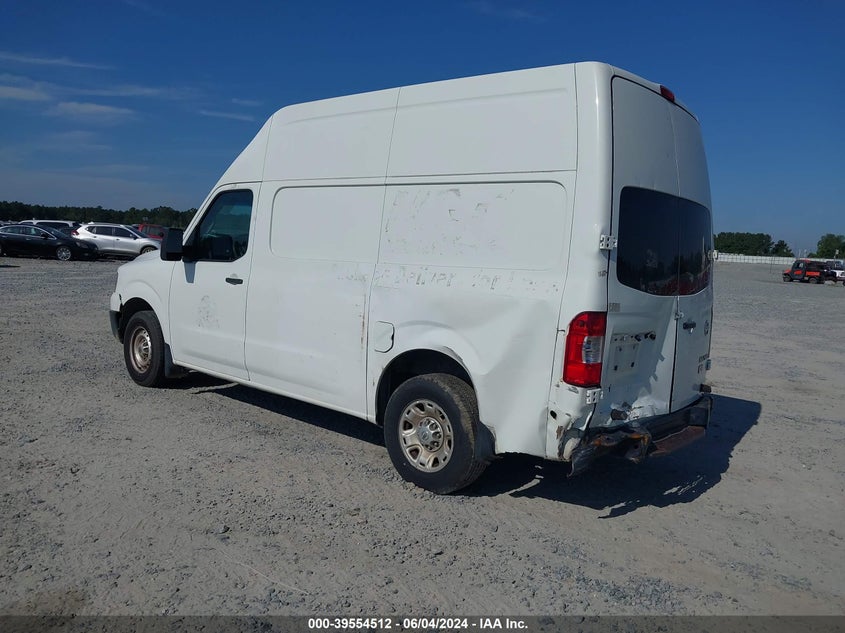 2014 Nissan Nv Cargo Nv2500 Hd Sv V6 VIN: 1N6BF0LY3EN105213 Lot: 39554512