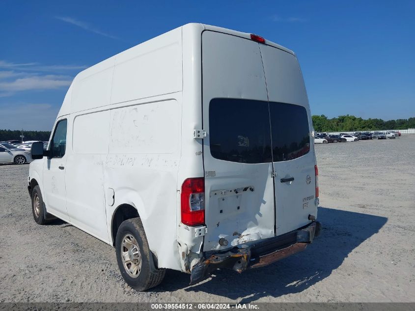 2014 Nissan Nv Cargo Nv2500 Hd Sv V6 VIN: 1N6BF0LY3EN105213 Lot: 39554512