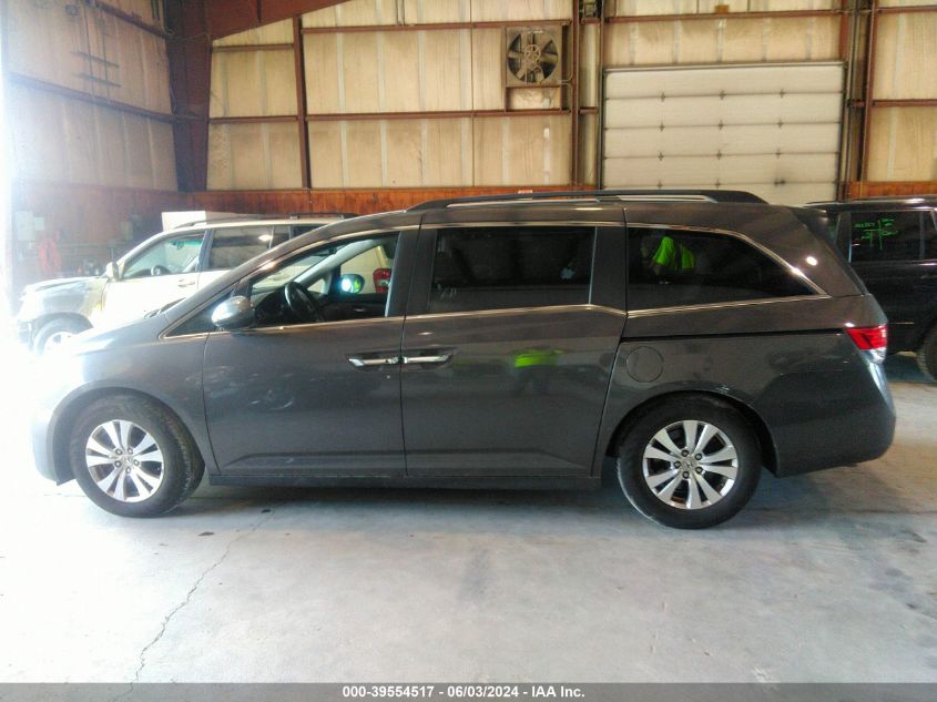 2014 Honda Odyssey Ex-L VIN: 5FNRL5H62EB064585 Lot: 39554517