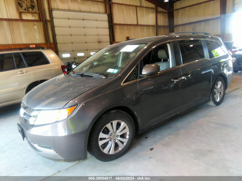 2014 Honda Odyssey Ex-L VIN: 5FNRL5H62EB064585 Lot: 39554517