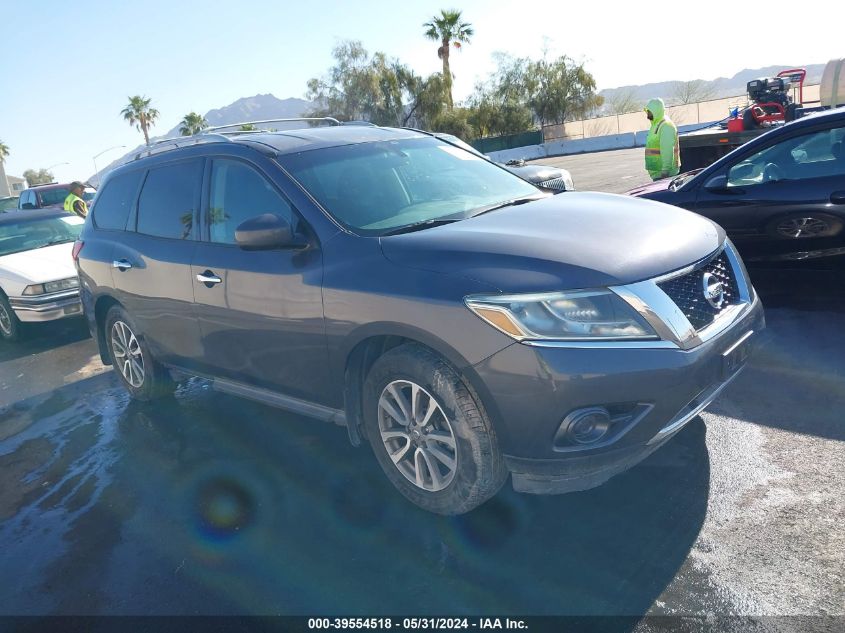 2014 Nissan Pathfinder S/Sv/Sl/Platinum VIN: 5N1AR2MN7EC672022 Lot: 39554518