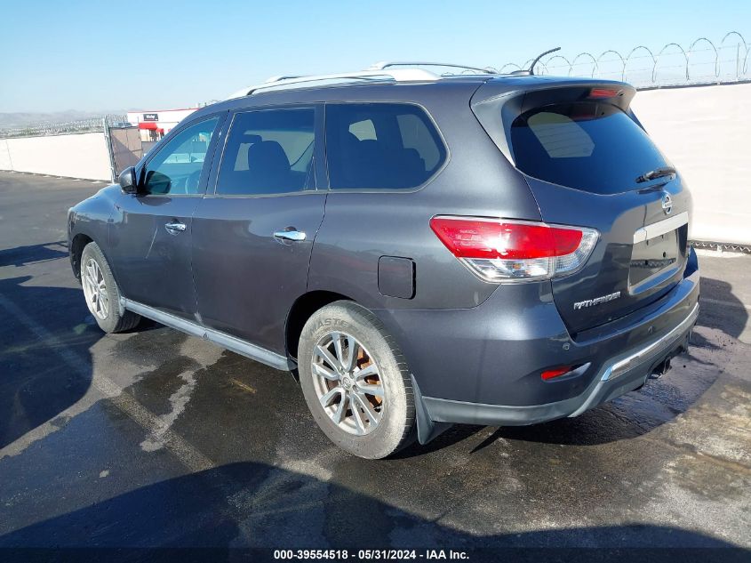 2014 Nissan Pathfinder S/Sv/Sl/Platinum VIN: 5N1AR2MN7EC672022 Lot: 39554518