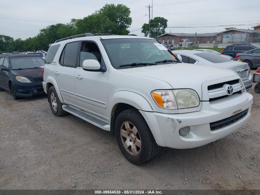 2005 Toyota Sequoia Limited V8 VIN: 5TDBT48A65S249153 Lot: 39554530