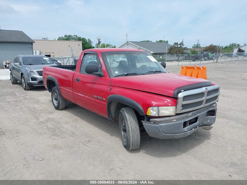 1998 Dodge Ram 1500 St/Ws VIN: 1B7HC16X2WS646190 Lot: 39554533