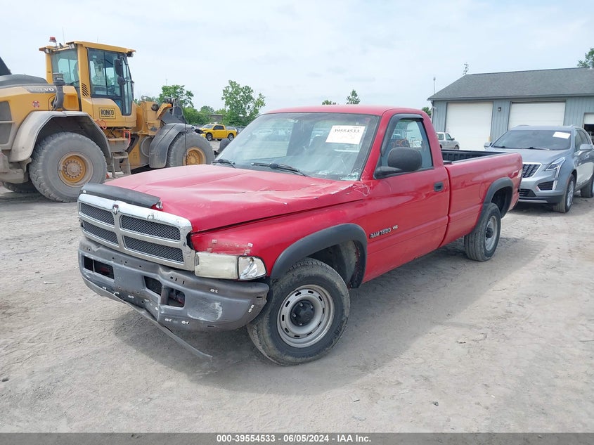 1998 Dodge Ram 1500 St/Ws VIN: 1B7HC16X2WS646190 Lot: 39554533