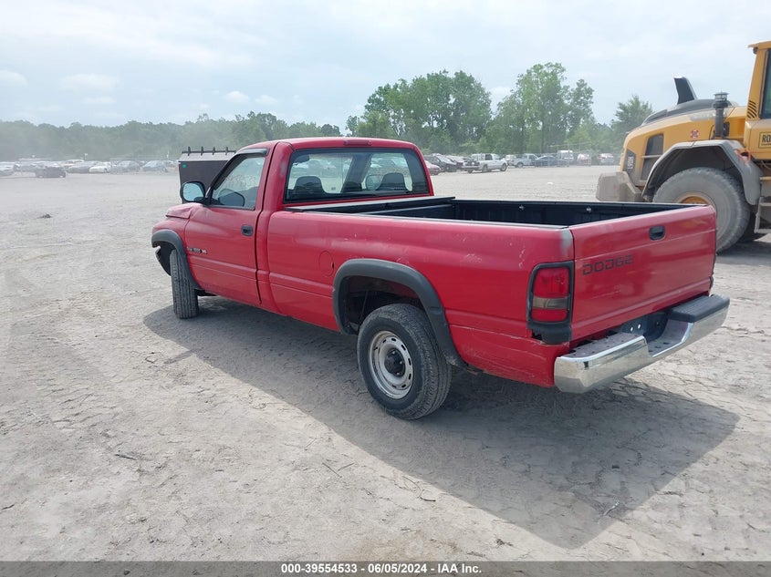 1998 Dodge Ram 1500 St/Ws VIN: 1B7HC16X2WS646190 Lot: 39554533