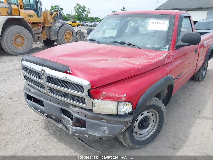 1998 Dodge Ram 1500 St/Ws VIN: 1B7HC16X2WS646190 Lot: 39554533