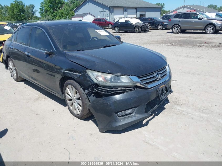 2014 Honda Accord Ex-L VIN: 1HGCR2F85EA007637 Lot: 39554535