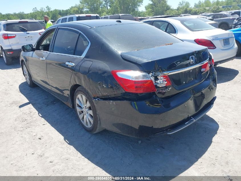 2014 Honda Accord Ex-L VIN: 1HGCR2F85EA007637 Lot: 39554535