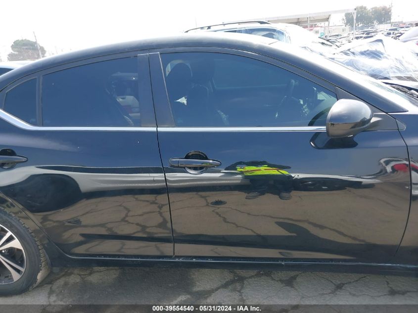 2021 Nissan Sentra Sv Xtronic Cvt VIN: 3N1AB8CV9MY210017 Lot: 39554540