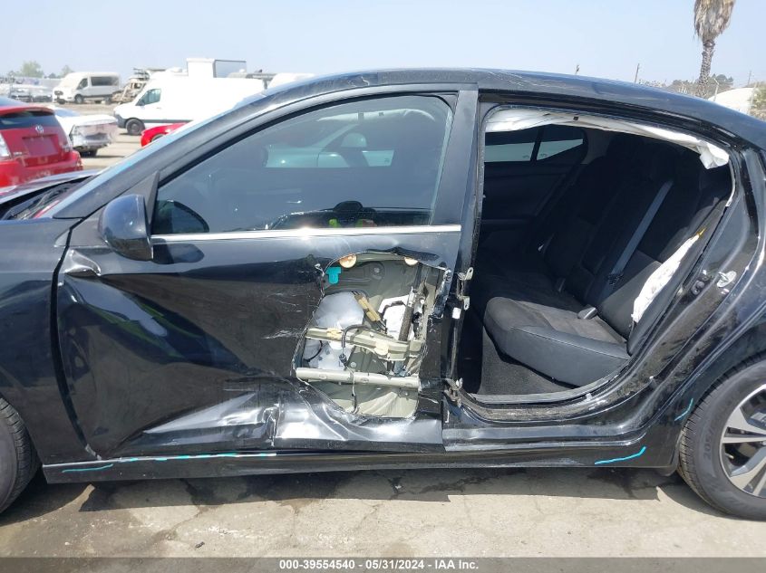 2021 Nissan Sentra Sv Xtronic Cvt VIN: 3N1AB8CV9MY210017 Lot: 39554540