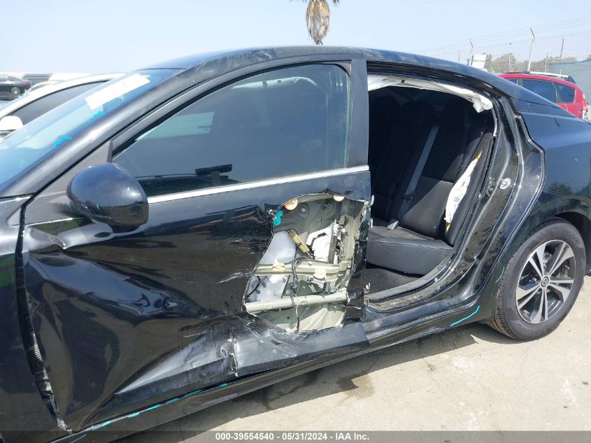 2021 Nissan Sentra Sv Xtronic Cvt VIN: 3N1AB8CV9MY210017 Lot: 39554540