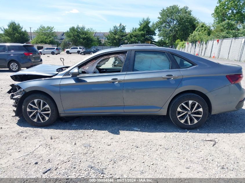 2022 Volkswagen Jetta 1.5T S VIN: 3VWCM7BU5NM030381 Lot: 39554546