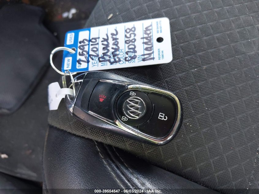 2019 Buick Encore Fwd Preferred VIN: KL4CJASB8KB820858 Lot: 39554547