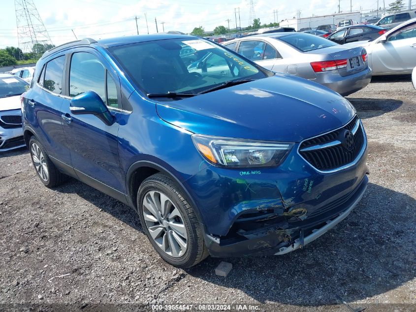 2019 Buick Encore Fwd Preferred VIN: KL4CJASB8KB820858 Lot: 39554547