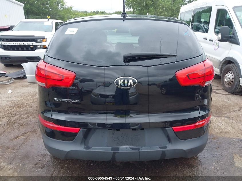 2016 Kia Sportage Lx VIN: KNDPB3AC1G7851079 Lot: 39554549