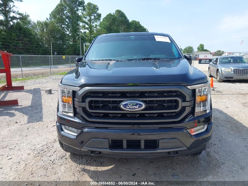 2022 Ford F-150 Xlt VIN: 1FTFW1E86NFA18603 Lot: 39554552