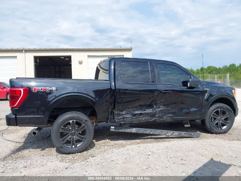 2022 Ford F-150 Xlt VIN: 1FTFW1E86NFA18603 Lot: 39554552