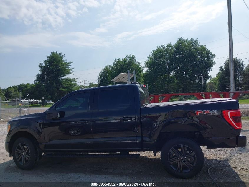 2022 Ford F-150 Xlt VIN: 1FTFW1E86NFA18603 Lot: 39554552