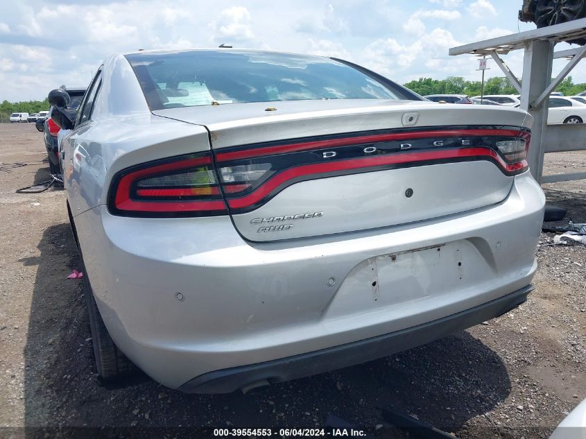 2021 Dodge Charger Police Awd VIN: 2C3CDXKG8MH582164 Lot: 39554553