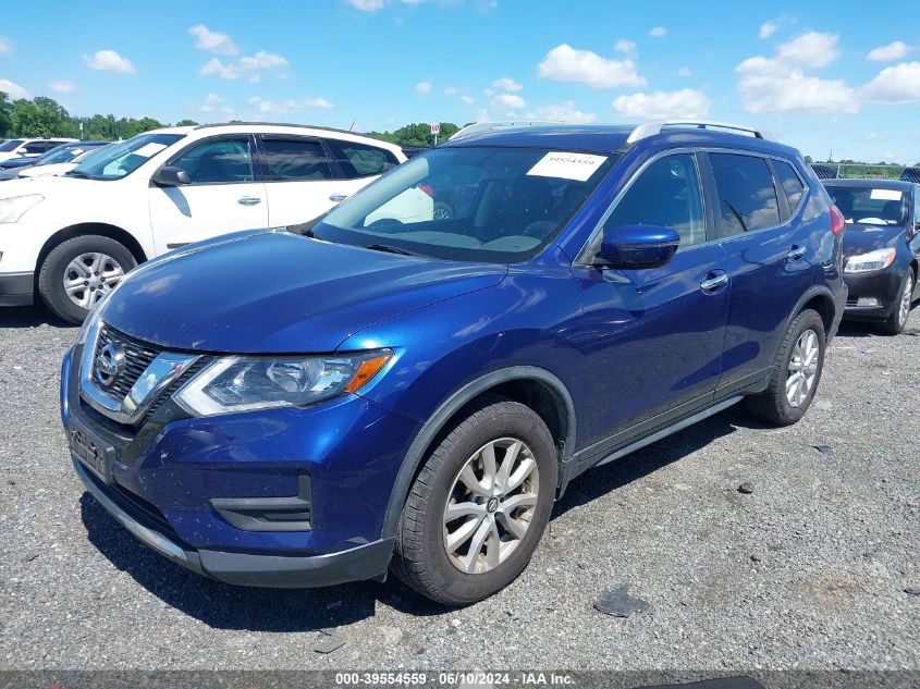 2017 Nissan Rogue Sv VIN: JN8AT2MV7HW021874 Lot: 39554559