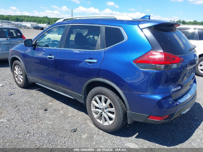 2017 Nissan Rogue Sv VIN: JN8AT2MV7HW021874 Lot: 39554559