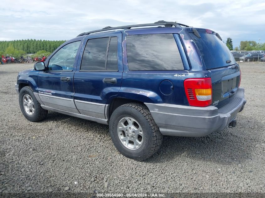 1999 Jeep Grand Cherokee Laredo VIN: 1J4GW58N4XC801060 Lot: 39554560