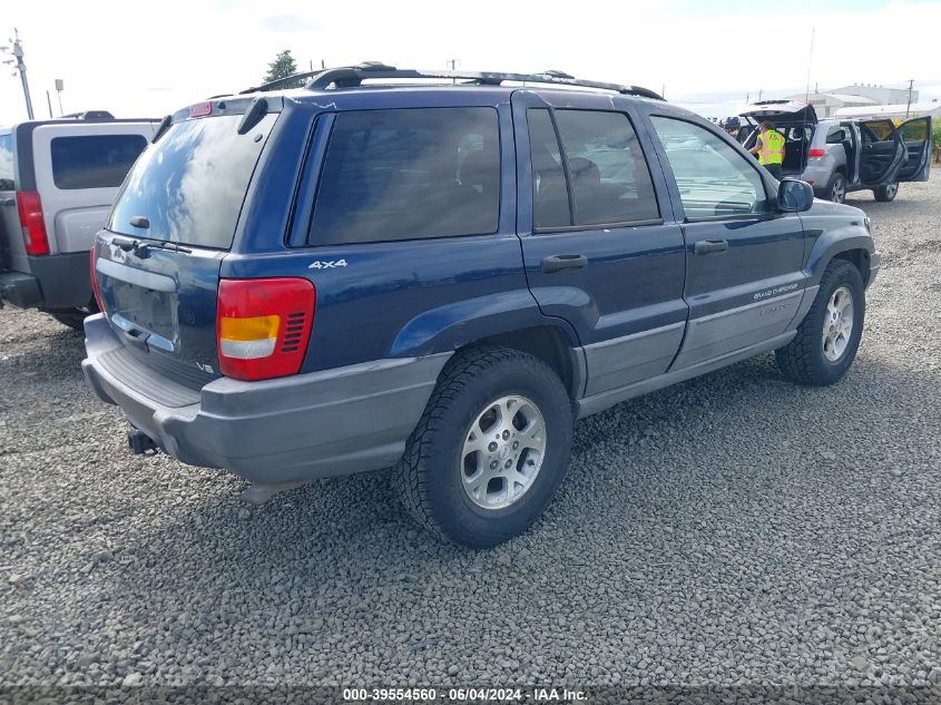 1999 Jeep Grand Cherokee Laredo VIN: 1J4GW58N4XC801060 Lot: 39554560