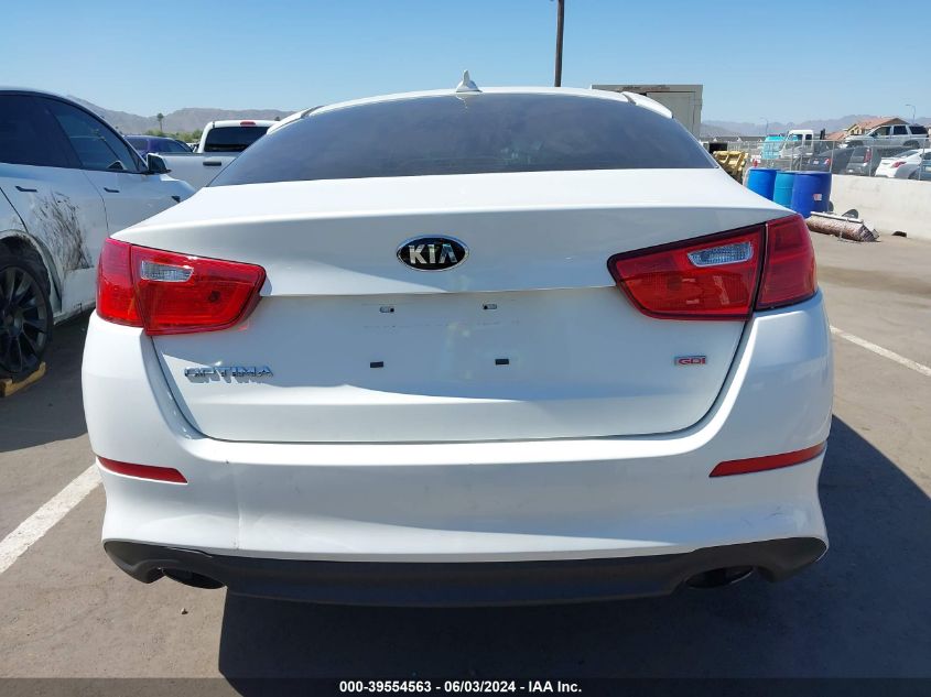 2015 Kia Optima Lx VIN: KNAGM4A78F5651519 Lot: 39554563