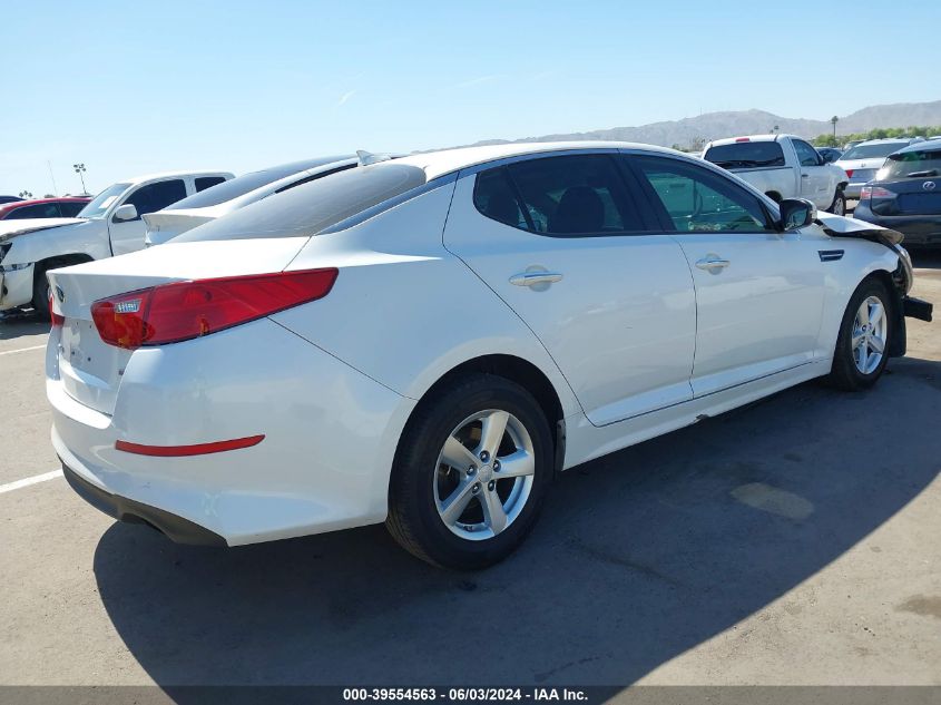 2015 KIA OPTIMA LX - KNAGM4A78F5651519