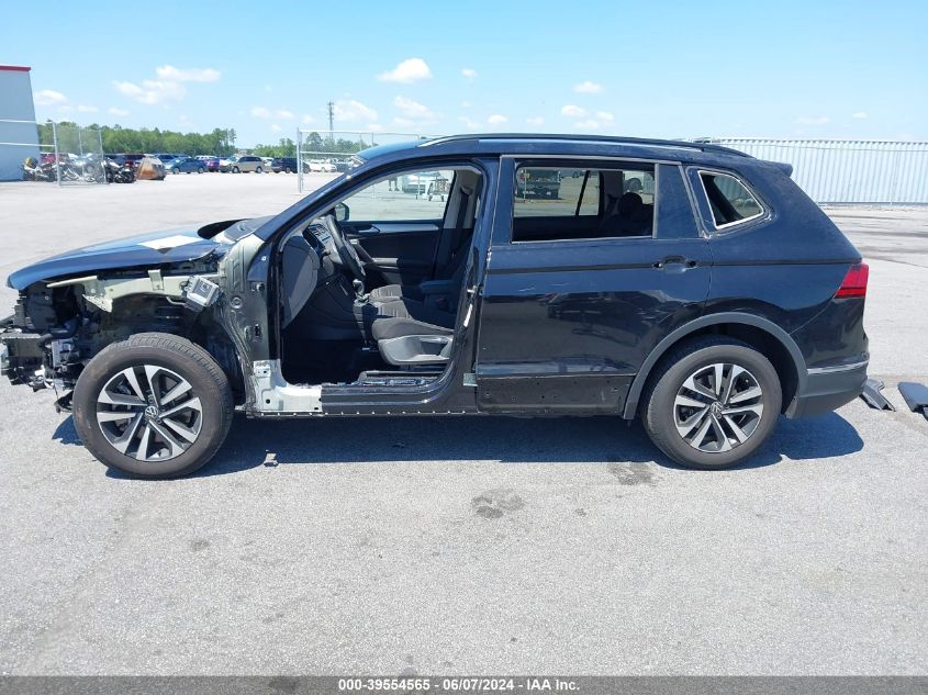 2023 Volkswagen Tiguan 2.0T S VIN: 3VVRB7AX3PM037672 Lot: 39554565