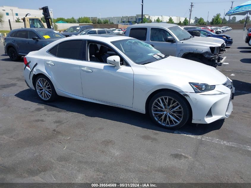 2018 Lexus Is 300 VIN: JTHBA1D25J5066196 Lot: 39554569