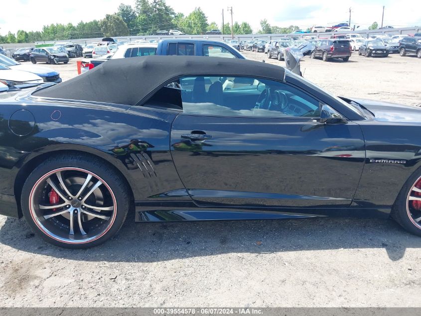 2011 Chevrolet Camaro 1Ss VIN: 2G1FS3DWXB9194347 Lot: 39554578