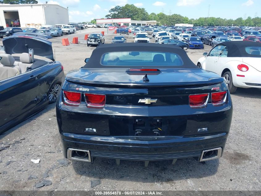 2011 Chevrolet Camaro 1Ss VIN: 2G1FS3DWXB9194347 Lot: 39554578