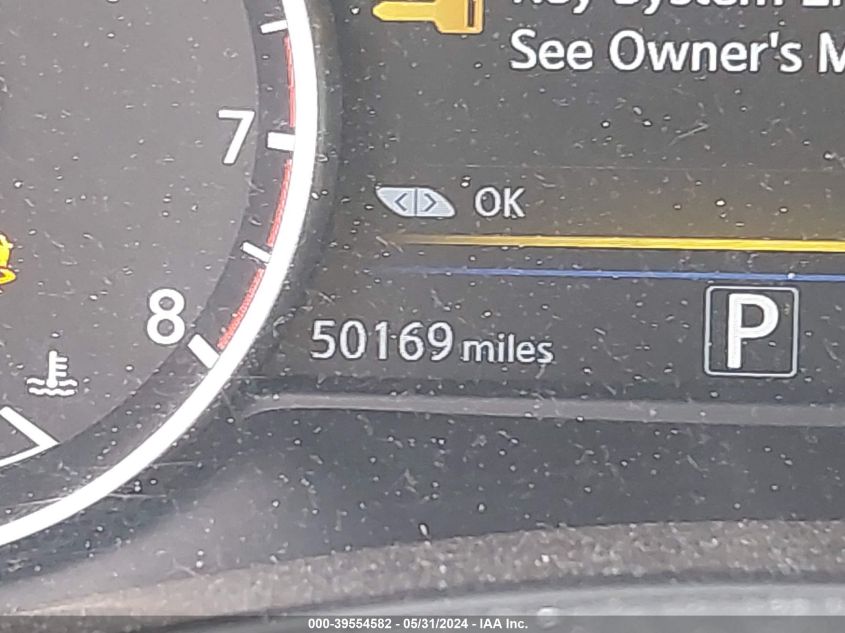 2020 Nissan Murano Sv Intelligent Awd VIN: 5N1AZ2BS3LN168450 Lot: 39554582