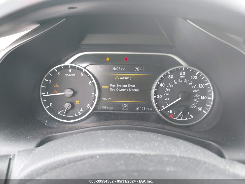 2020 Nissan Murano Sv Intelligent Awd VIN: 5N1AZ2BS3LN168450 Lot: 39554582