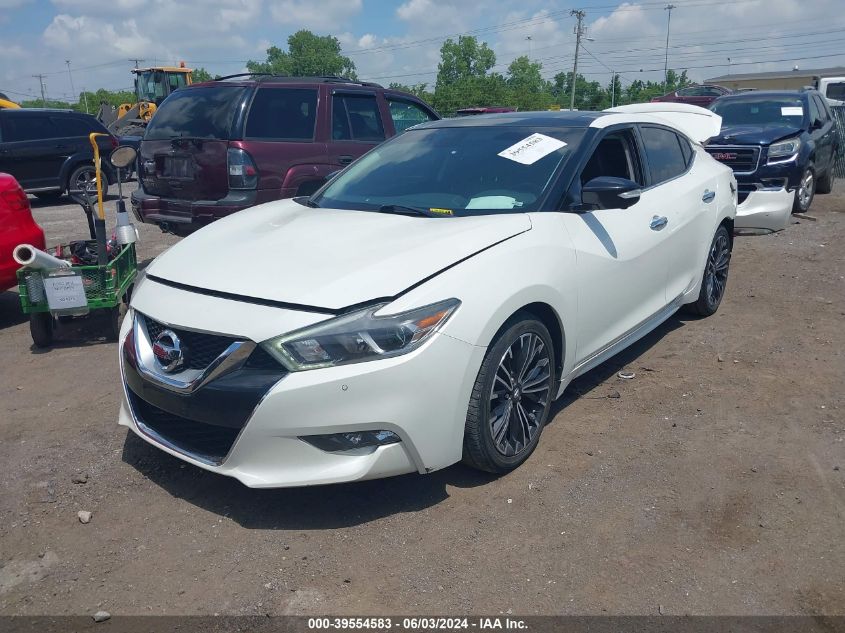 2017 Nissan Maxima 3.5 Platinum VIN: 1N4AA6AP1HC437232 Lot: 39554583