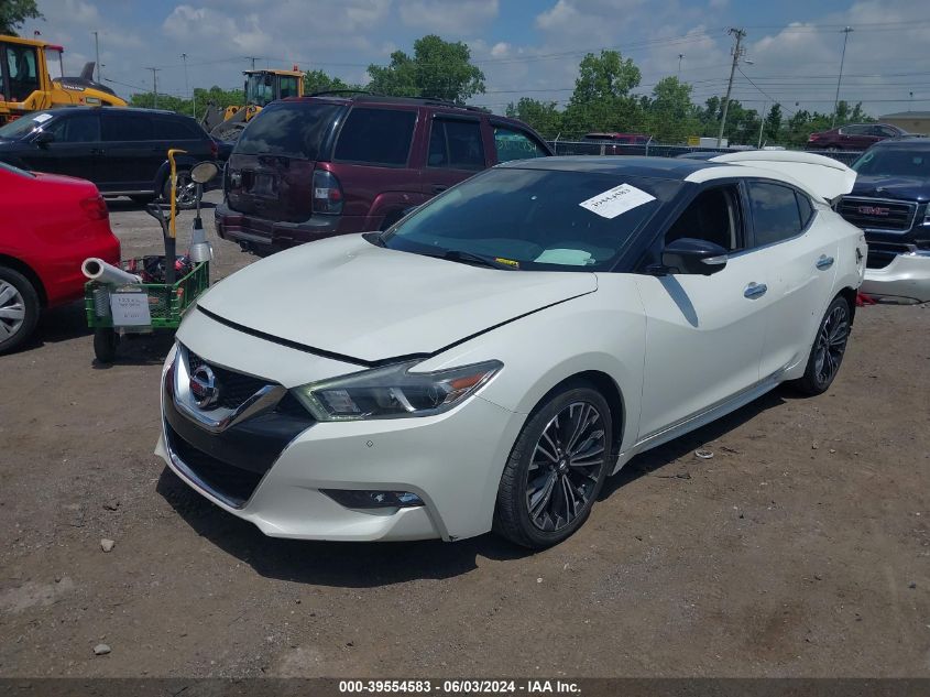 2017 Nissan Maxima 3.5 Platinum VIN: 1N4AA6AP1HC437232 Lot: 39554583