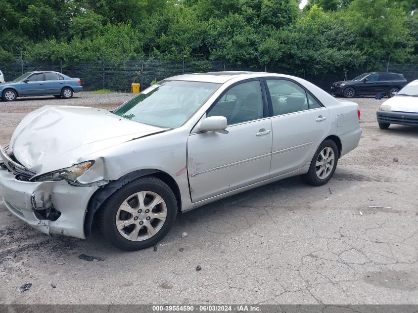 2005 Toyota Camry Xle V6 VIN: 4T1BF30K35U602400 Lot: 39554590