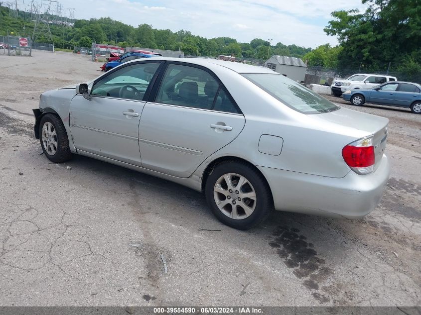 2005 Toyota Camry Xle V6 VIN: 4T1BF30K35U602400 Lot: 39554590