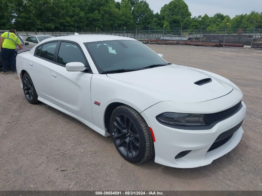 2020 Dodge Charger Scat Pack Rwd VIN: 2C3CDXGJXLH244090 Lot: 39554591