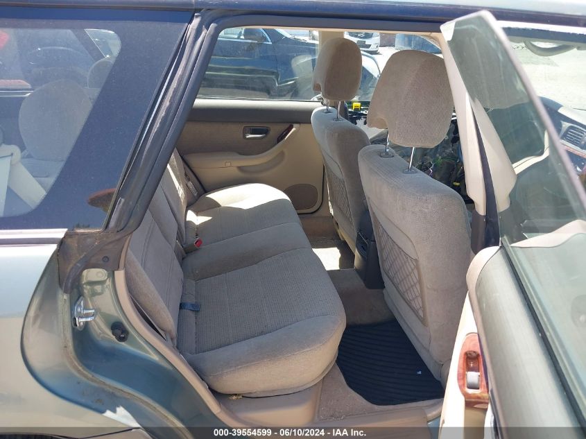 2004 Subaru Outback VIN: 4S3BH675147645145 Lot: 39554599